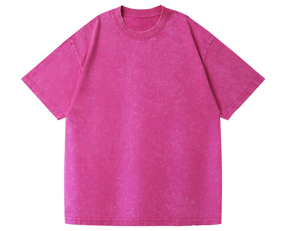 Men Women Vintage Washed Oversize TrailTee