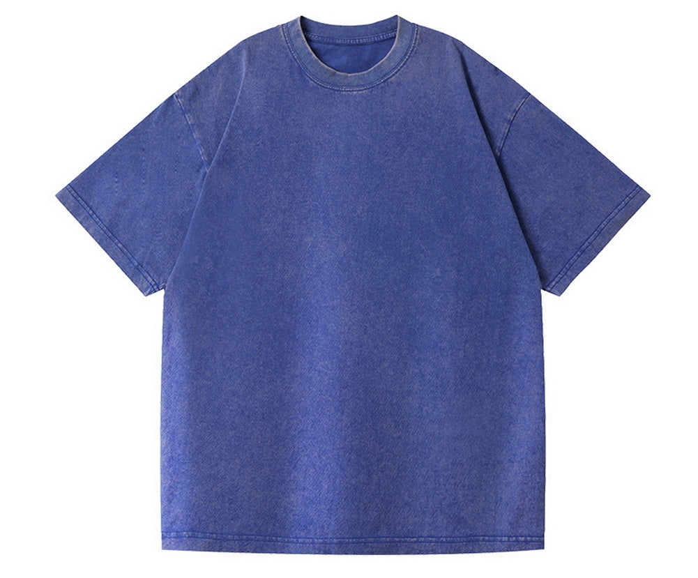 Men Women Vintage Washed Oversize TrailTee